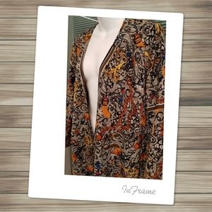 Suzanne Betro Bell Sleeve Tie Kimono